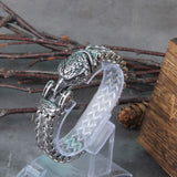 Liberty Eagle Viking Bracelet - Viking Arm Ring - Viking Jewelry - Stainless Steel 