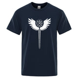 Viking T Shirt - Viking Clothing - Viking Clothes - Viking Shirt - Viking Men's Cotton Short Sleeve Shirt