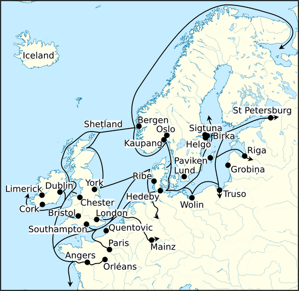 Viking trading - The Other Great Legacy of the Norsemen