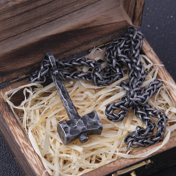 Hammer of Thor Viking Necklace   Mjolnir   Viking Jewelry   Norse Jewelry