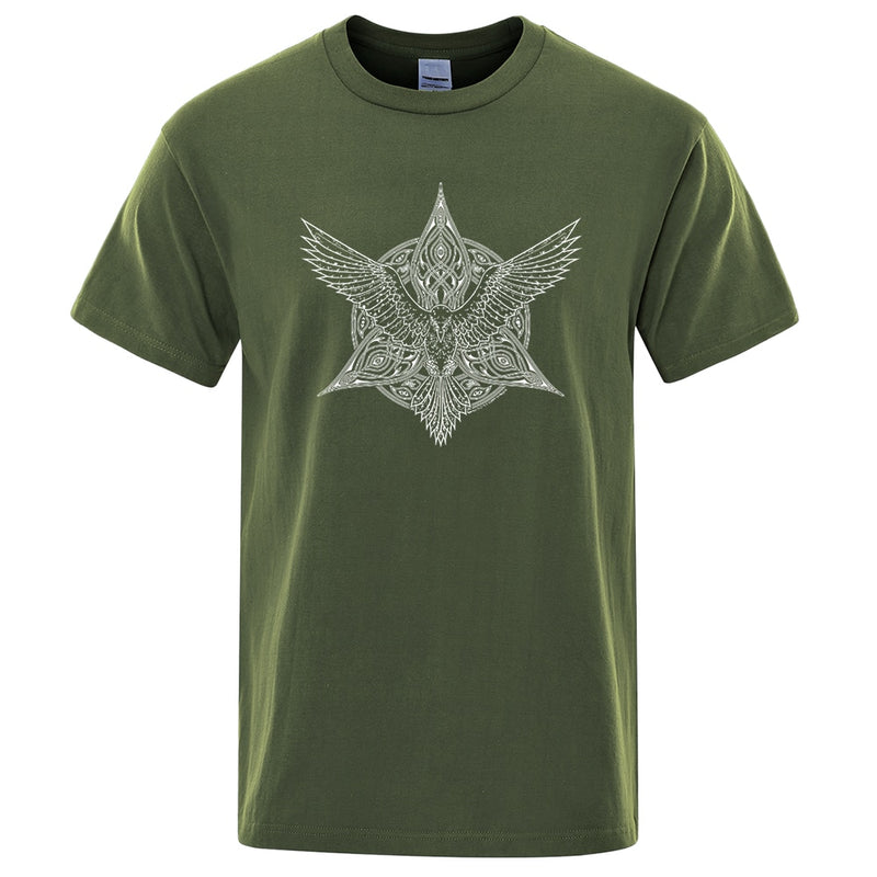 Viking Shirts - Viking Clothing - Viking T Shirt - Viking Clothes - Viking Men's Cotton Short Sleeve Shirt