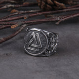Valknut Viking Ring - Viking Wedding Rings - Mens Viking Rings - Viking Rings - Viking Jewelry - Norse Ring