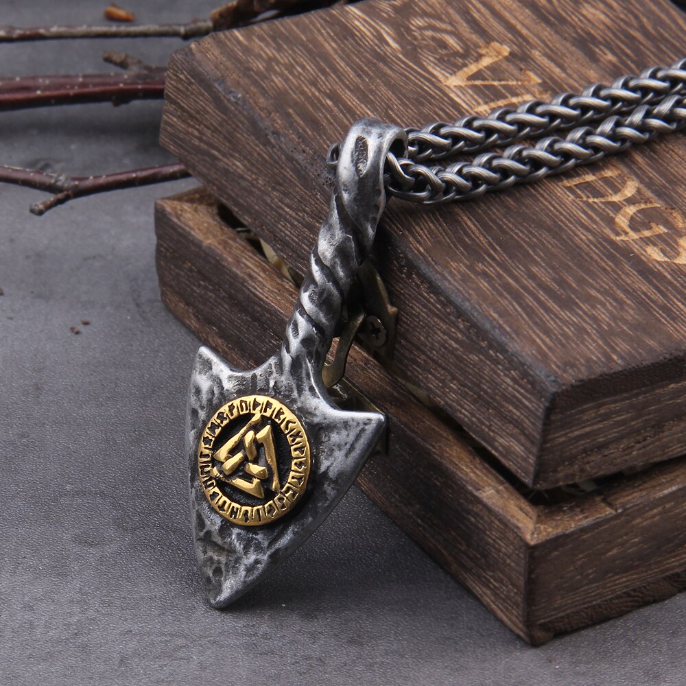 Viking Necklace for Men Pendant - Amulet Protection Necklace Viking Jewelry  for Men Lucky Amulet Necklace - Rune Safe Travel Coin Nordic Coin Necklace  Icelandic Pendant Norse Necklace for Men | Amazon.com