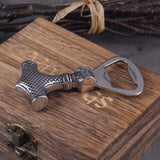 Thors Hammer Mjolnir Bottle Opener - Open Your Beers With The Hammer of The God  