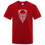 Viking Clothing - Viking Clothes - Viking Shirt - Viking Men's Odin Cotton Short Sleeve