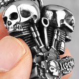 Gothic Skull Pendant Necklace