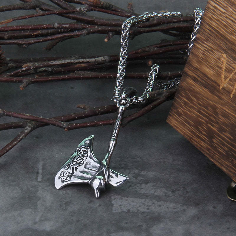 Viking Axe Necklace - Viking Jewelry - Viking Necklace - Norse Jewelry 