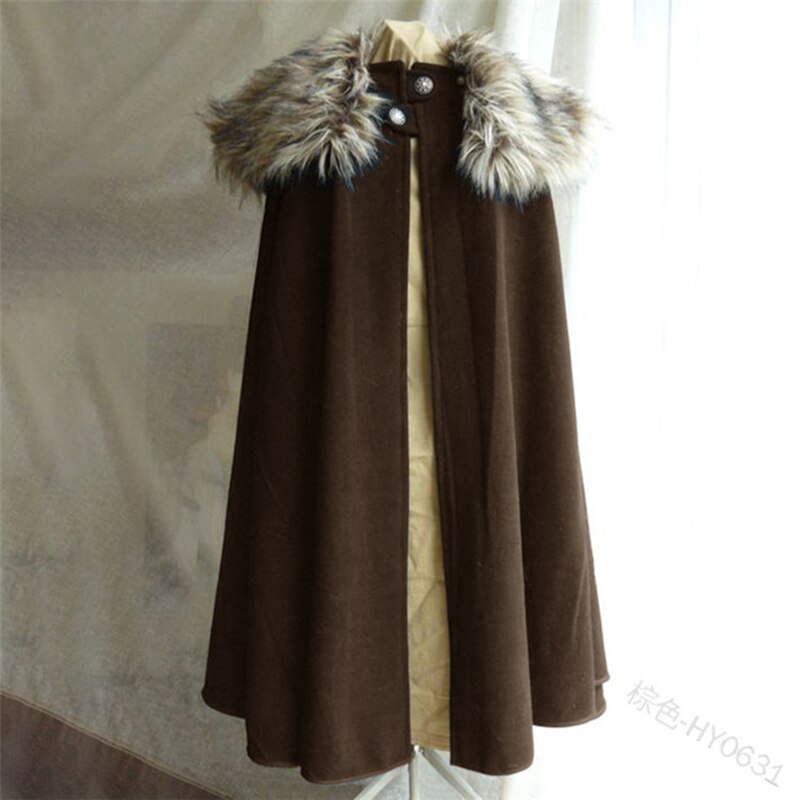 Viking Clothing - Viking Cloak - Viking Dress - Viking Clothes - Viking Womens Costume Long Cape Cloak