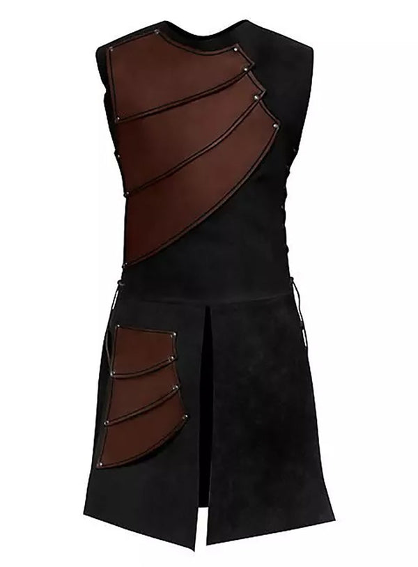Viking Cosplay Armor - Viking Clothes - Knight Warrior Costume - Viking Sleeveless Waistcoat