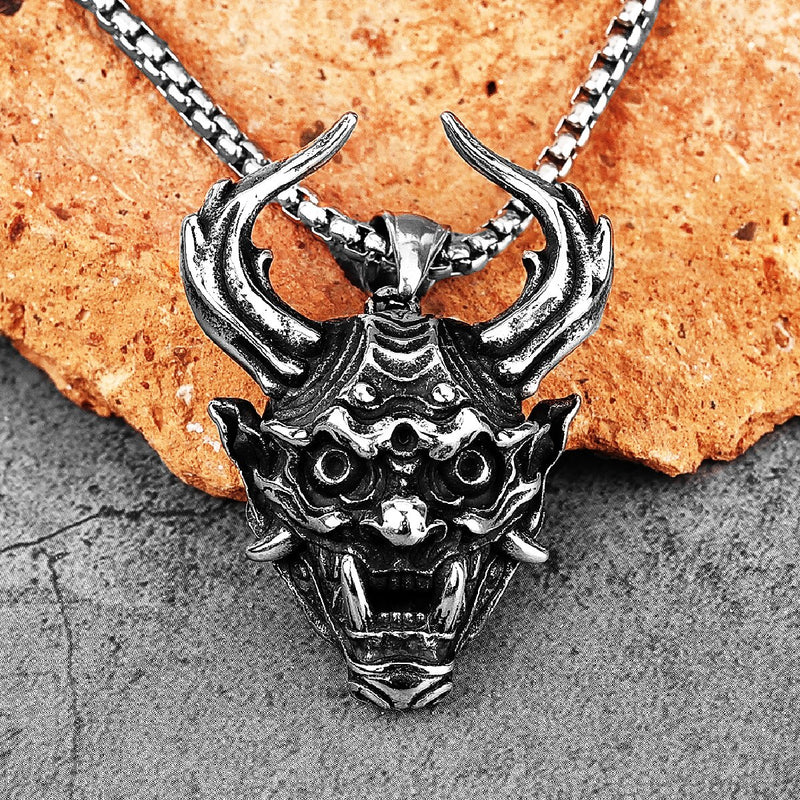 Prajna Demon Pendant Necklace