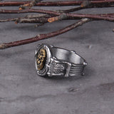 Alpha Viking  Ring - Viking Ring - Viking Jewelry - Mens Viking Rings