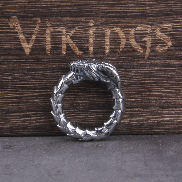 viking wedding rings norse nordic ouroboros world serpent celtic viking rings 