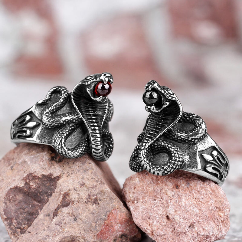 Cobra Viking Ring - Mens Viking Rings - Viking Wedding Rings - Viking Jewelry