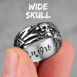 Skull Viking Ring - Mens Viking Rings - Viking Jewelry - Viking Wedding Rings