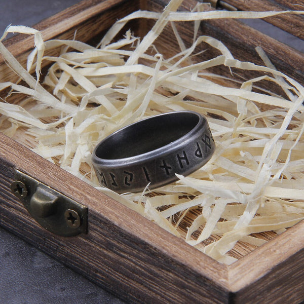 Valknut 2 Rune Rings - Norse Rings - Viking Rings - Viking Wedding Rings - Runic Rings - Norse Rune Rings - Viking Jewelry