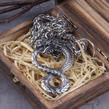 Ouroboros Viking Necklace - Viking Jewelry - Stainless Steel - Norse Necklace