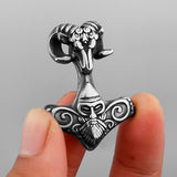 Thors Hammer Necklace - Goat Mjolnir - Viking Necklace - Viking Jewelry
