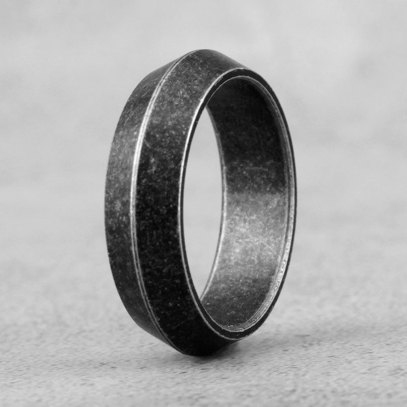 Black Retro Style - Viking Rings - Mens Viking Ring - Viking Jewelry 