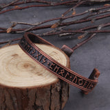 Runic Viking Bracelet - Viking Jewelry - Stainless Steel - Rune Viking Bracelet - Viking Arm Ring