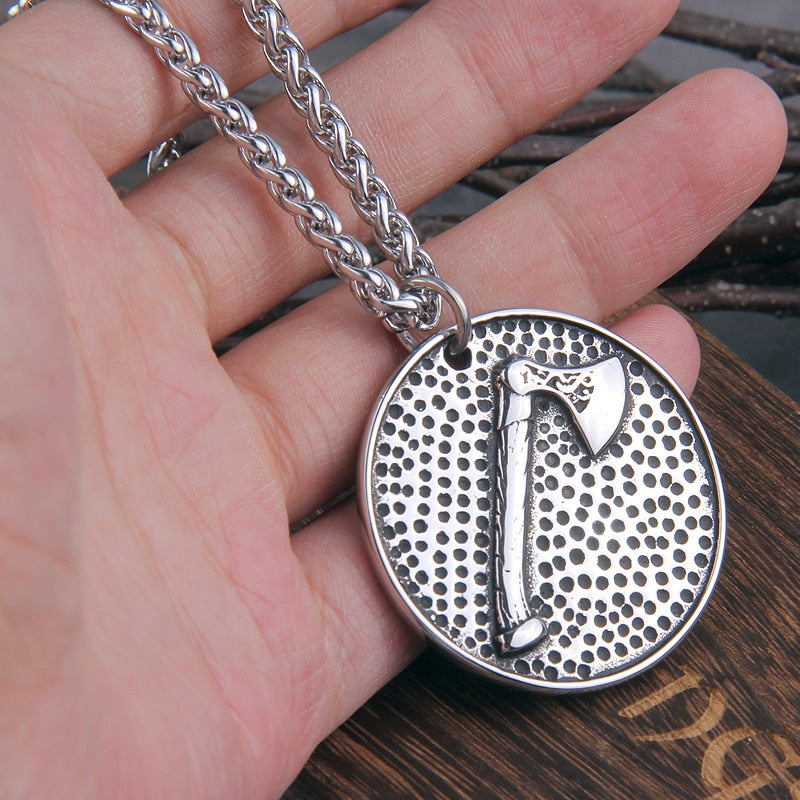 Odins Valknut Viking Necklace - Viking Jewelry - Viking Necklace 