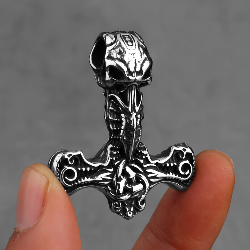 Thors Hammer Necklace - Celtic Knot Mjolnir - Viking Necklace - Viking Jewelry