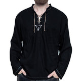 Viking Clothing - Viking Shirts - Viking Tunic - Viking Clothes - Viking Men's Long Sleeve Shirt