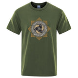 Viking Shirts - Viking T Shirt - Viking Clothing - Viking Clothes - Viking Men's Cotton Short Sleeve Shirt