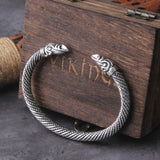 Norse Raven Viking Bracelet - Viking Jewelry - Viking Arm Ring - Odins Raven Bracelet