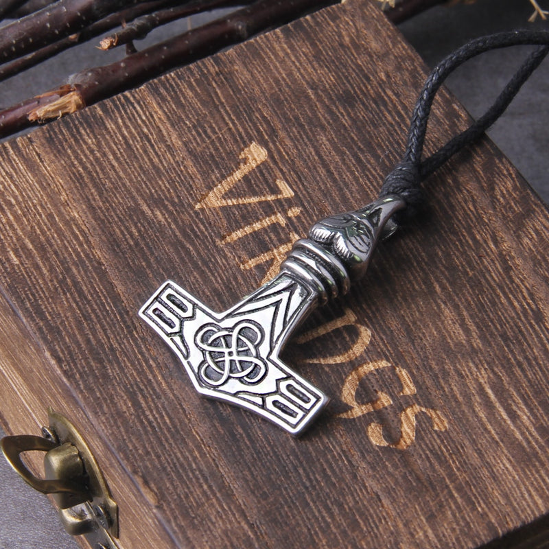  Thors  Hammer Viking Necklace - Mjolnir - Viking Jewelry - Norse Jewelry 