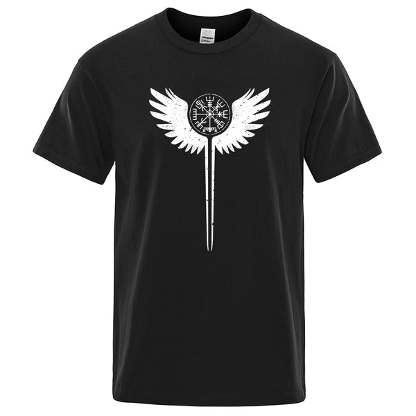 Viking T Shirt - Viking Clothing - Viking Clothes - Viking Shirt - Viking Men's Cotton Short Sleeve Shirt