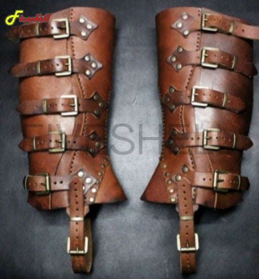 Viking Leg Armor - Viking Cosplay Armor - Medieval Armor - Viking Clothes - Viking Knight Costume