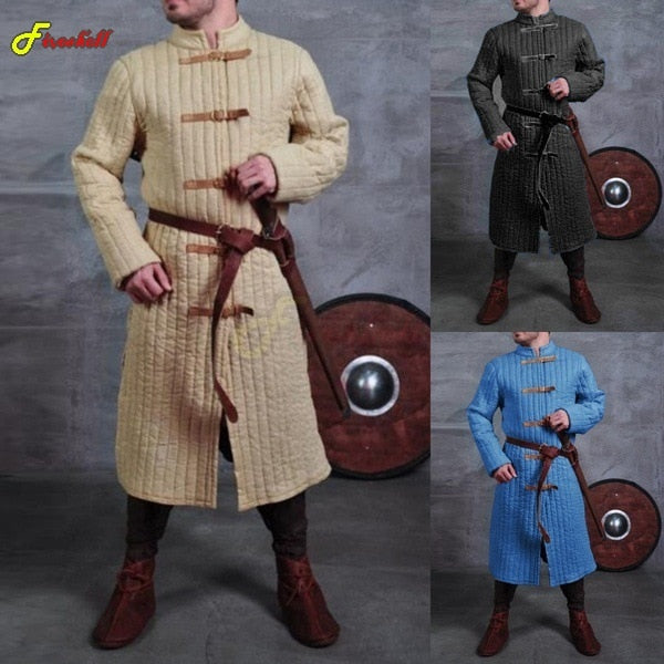 Viking Clothing - Viking Shirts - Viking Tunic - Viking Men's Function Material Long Sleeve Coat