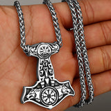 Thors Hammer Necklace - 33 Choices - Viking Necklace- Celtic Knot Mjolnir - Viking Jewelry
