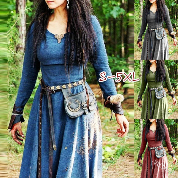 Viking Dress - Viking Clothes - Viking Dresses - Great Collection –  Relentless Rebels