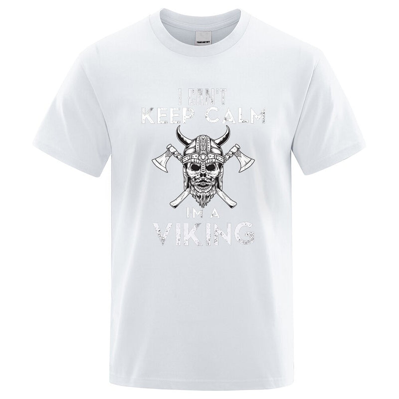 Viking Clothing - Viking T Shirt - Viking Clothes - Viking Shirt - Viking Men's Cotton Linen Shirt short Sleeve