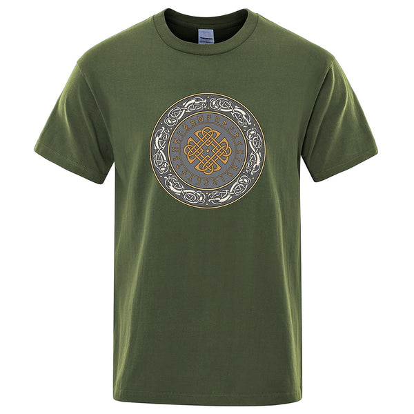 Viking T Shirt - Viking Clothing - Viking Clothes - Viking Shirts - Viking Men's Cotton Short Sleeve Shirt