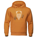 Viking Clothing - Viking Clothes - Viking Shirt - Viking Men's Odin Cotton Linen Long Sleeve Hoodies